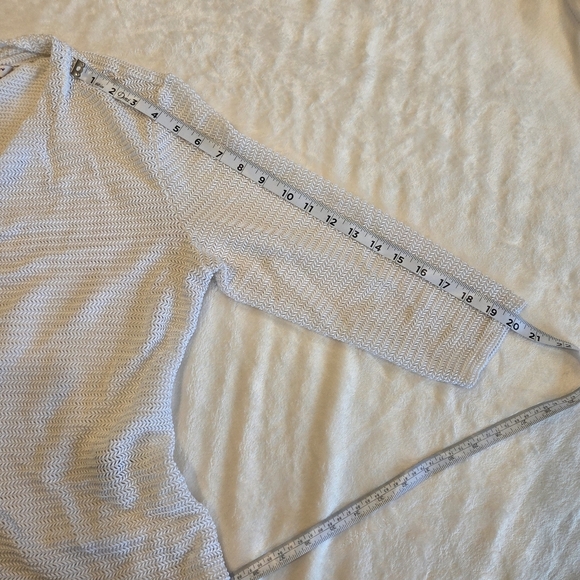 ‼️3/$30‼️Allison Daley 3/4 Sleeve Cardigan Open Front Spring Medium Petitie - Picture 11 of 11